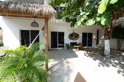 Jardín al aire libre en Suku'un