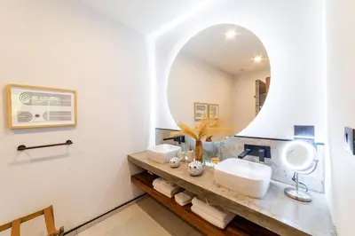 Plano de Lovely apartment with a private plunge pool