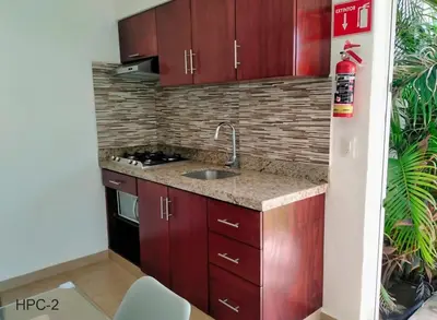 Una cocina o zona de cocina en Residencial HPC