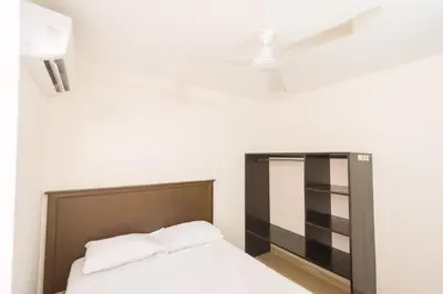 Cama o camas de una habitación en Casa Dorada