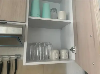 Una cocina o zona de cocina en Departamento Zona Diamante