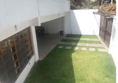 Jardín al aire libre en MI CASA EN TEPOZTLAn