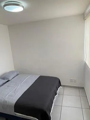 Cama o camas de una habitación en Depa a pasos del Autódromo