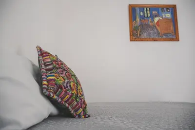 Cama o camas de una habitación en Casa para Bodas a 5min del jardín Checkin flexible