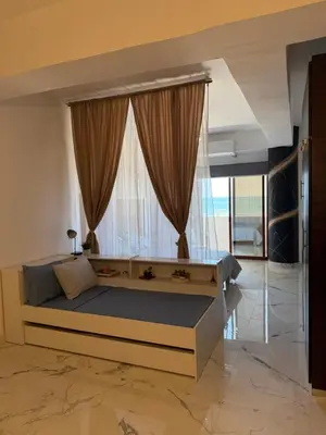 Zona de estar de Olum Beach Loft