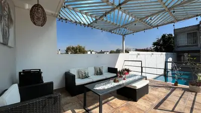 Piscina en o cerca de Villa Luz