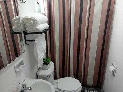 Un baño de Majestuoso alojamiento