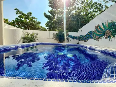 Piscina en o cerca de Casa Sarvelia, Punta Zicatela
