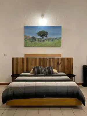 Cama o camas de una habitación en Departamento Yotao