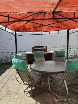 Un patio o zona al aire libre en CASA DE CAMPO Metepec Atlixco, Puebla