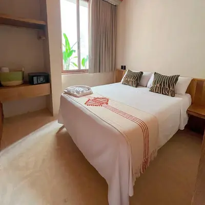 Cama o camas de una habitación en Casa Xaviera