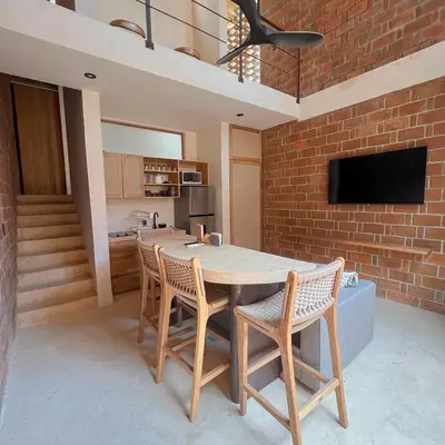 Una cocina o zona de cocina en Casa Xaviera