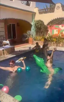 Piscina en o cerca de Pineapple Mansion