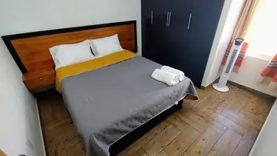 Cama o camas de una habitación en Casa Pinos, 20 minutes from downtown and Monte Alban