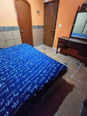 Cama o camas de una habitación en Residencial ISSSTE