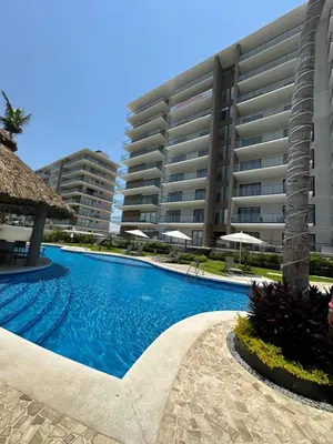 Plano de cómodo apartamento en Acapulco