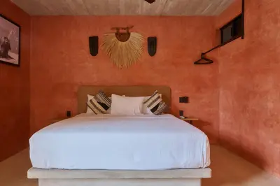 Cama o camas de una habitación en Casa Nadó