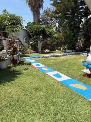 Jardín al aire libre en Casa Vacacional Oaxtepec Morelos