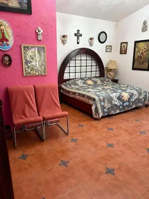 Cama o camas de una habitación en Casa Vacacional Oaxtepec Morelos