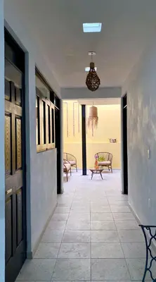 Zona de estar de Casa Monarca