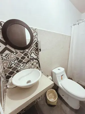 Un baño de Casa Monarca