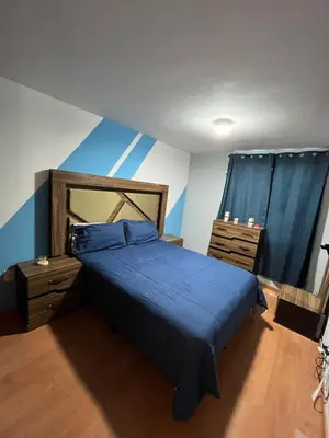 Cama o camas de una habitación en Casa residencial Santa María