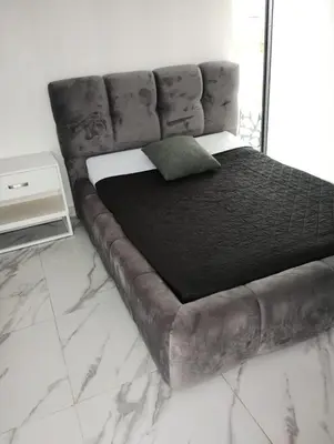 Cama o camas de una habitación en Hermosa casa vista al lago