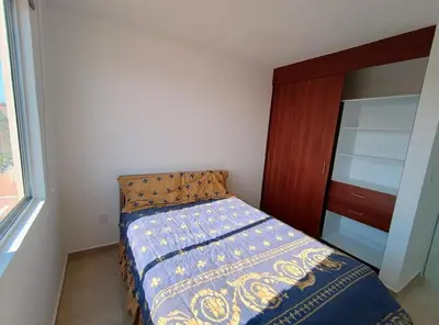Cama o camas de una habitación en Hospedaje K&R