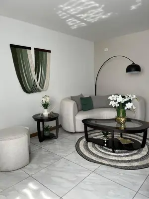 Zona de estar de Bello Penthouse con Alberca