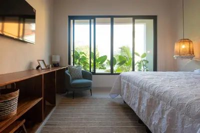Cama o camas de una habitación en CASA ZOE- Cerca de playa