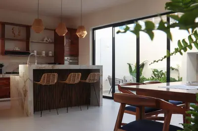 Zona de estar de CASA ZOE- Cerca de playa