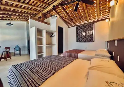 Cama o camas de una habitación en Casa Betina