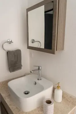 Un baño de Departamento Acapulco Diamante