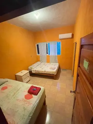 Cama o camas de una habitación en Hotel Toño