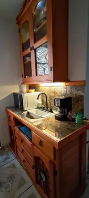 Una cocina o zona de cocina en La Adornada Gladiola