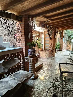 Zona de estar de Hostal Refugio