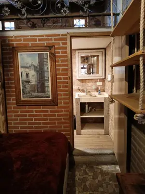 Zona de estar de Hostal Refugio