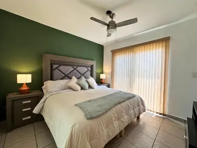 Cama o camas de una habitación en Casa Olivo