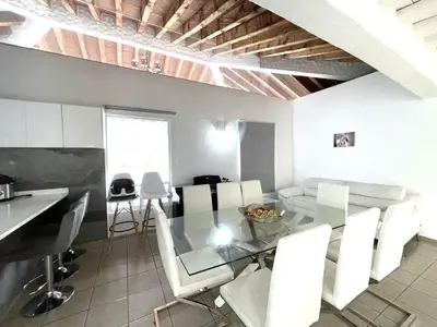 Una televisión o centro de entretenimiento en Casa En Campo de Golf, Lomas de Cocoyoc