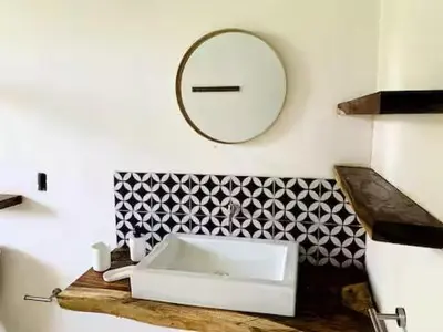Un baño de Villa Triana a 5 Minutos caminando de la playa
