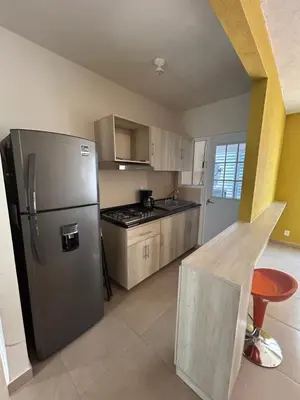 Una cocina o zona de cocina en Veracruz La Calma Departamento
