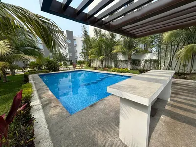 Piscina en o cerca de Veracruz La Calma Departamento