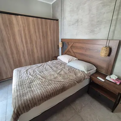 Cama o camas de una habitación en Encantadora casa con alberca privada