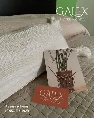Cama o camas de una habitación en Galex Hotel Posada