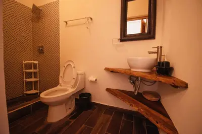Un baño de Casa Tobala