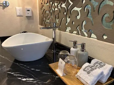 Un baño de Castello di Carlo - Departamento Carlo Magno II