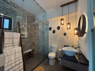Un baño de Castello di Carlo - Departamento Carlo Magno II