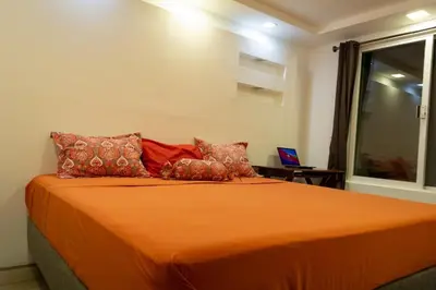 Cama o camas de una habitación en Casa Blanca Oaxtepec