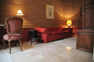 Zona de estar de Orchidelirium Casa Hotel & Salud Estética