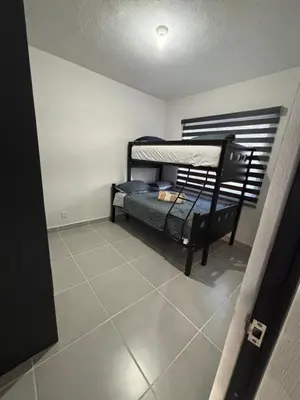 Cama o camas de una habitación en Departamento Acapulco Barra Vieja & Club de Playa